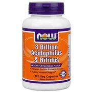 Acidophilus and Bifidus 8 Billion 120 Caps, NOW Foods