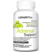 Adrenal Support (Adrenal Cleanse), 90 Capsules, Health Plus Inc.