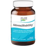 AdrenalStability, Powerful Adrenal Support, 30 Vegetarian Capsules, Pure Essence Labs