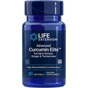 Advanced Curcumin Elite Turmeric Extract, Ginger & Turmerones, 30 Softgels, Life Extension