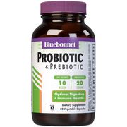 Advanced Choice SingleDaily Probiotic 10 Billion CFU, 30 Vegetable Capsules, Bluebonnet Nutrition