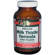 Advanced Milk Thistle Formula with Turmeric, Dandelion and Picroliv, 120 Capsules, LifeTime