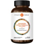 Advanced Vision Formula with Lutein, 200 Rapid Release Capsules, Vitamin World