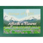 Affirm a Flower, Set of Range of Light Flower Cards - Spanish, 48 pc, Flower Essence Services
