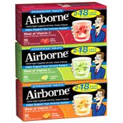 Airborne Effervescent Health Formula, Immune-Boosting, 36 Tablets