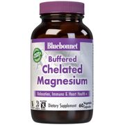 Albion Buffered Chelated Magnesium 200 mg, 60 Vegetable Capsules, Bluebonnet Nutrition
