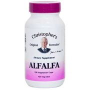Alfalfa Leaf Capsule, 100 Vegicaps, Christopher's Original Formulas