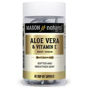 Aloe Vera with Vitamin E Skin Treatment, 60 Snip Off Capsules, Mason Natural
