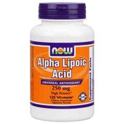 Alpha Lipoic Acid 250mg, ALA 120 Caps, NOW Foods
