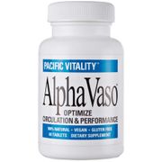Alpha Vaso, Optimize Circulation & Performance, 60 Tablets, Pacific Vitality
