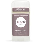 Aluminum-Free Original Formula Deodorant, Patchouli & Copal, 2.5 oz, Humble Brands