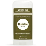 Aluminum-Free Original Formula Deodorant, Texas Cedarwood & Grapefruit, 2.5 oz, Humble Brands
