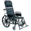 Aluminum Ultra Light Weight Full Recliners, 18 Inch Seat Width, Adjustable Height Pillow