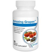 Amazing Grapes (Grape Seed + Olive Leaf Extract), 30 Capsules, Roex