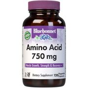 Amino Acid Capsules 750 mg, 120 Vcaps, Bluebonnet Nutrition
