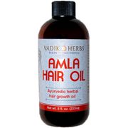 Amla Hair Oil, 8 oz, Vadik Herbs (Bazaar of India)