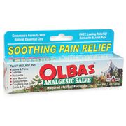 Analgesic Salve, Made With Pure Essential Oils in a Cream Base, 1 oz, Olbas