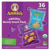 Organic Bunny Snack Pack, Baked Crackers & Graham Snacks, Variety Pack