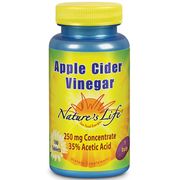 Apple Cider Vinegar 250 mg, 100 Tablets, Nature's Life