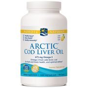 Arctic Cod Liver Oil, Lemon Flavor, 180 Softgels, Nordic Naturals