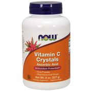 Vitamin C Crystals, Ascorbic Acid Pure Powder, 8 oz, NOW Foods