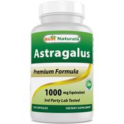 Astragalus Extract 1000 mg, 120 Capsules, Best Naturals