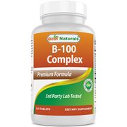 B 100 Complex, 120 Tablets, Best Naturals