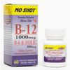 B12 1000 mcg (as Cyanocobalamin), B6 2 mg, Folic Acid 800 mcg