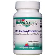 B12 Adenosylcobalamin, 60 Vegetarian Lozenges, NutriCology