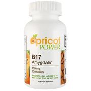 B17/Amygdalin 100 mg, 100 Tablets, Apricot Power
