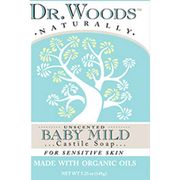 Baby Mild Castile Soap Bar, 5.25 oz, Dr. Woods
