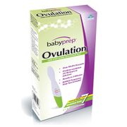 BabyPrep Ovulation, One Step Home Ovulation Test Kit, 7 Pack/Box, Confirm BioSciences