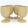 Bamboo Eco Goblet 15 oz Almond