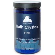 Bath Crystals, Fine, 30 oz, White Egret