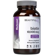 Beautiful Ally Biotin 10,000 mcg, 90 Vegetable Capsules, Bluebonnet Nutrition