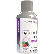 Beautiful Ally Liquid Hyaluronic Acid, Mixed Berry Flavor, 16 oz, Bluebonnet Nutrition