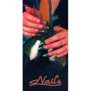 Beauty Salon Poster, Window Decal 4 x 2 ft, NWP-10