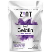 Beef Gelatin, Pure Protein, 1 lb, Zint Nutrition
