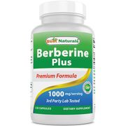 Berberine Plus 1000 mg, 120 Capsules, Best Naturals