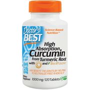 Curcumin from Turmeric Root, High Absorption 1000 mg, 120 Tablets, Doctor's Best