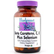 Beta Carotene, C, E Plus Selenium, 60 Vcaps, Bluebonnet Nutrition