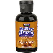 Better Stevia Liquid Sweetener - English Toffee Flavor, 2 oz, NOW Foods