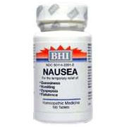 BHI Nausea Formula, 100 Tablets, MediNatura