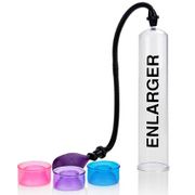 Clearance Sale 50% Off! Big Man's Pump 12 Inch, With 3 Interchangeable Sleeves, California Exotic Novelties