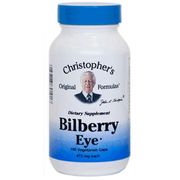 Bilberry Eye Formula Capsule, 100 Vegicaps, Christopher's Original Formulas