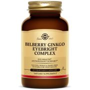 Bilberry Ginkgo Eyebright Complex, 60 Vegetable Capsules, Solgar