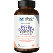 BioCell Collagen Peptides with Resveratrol, 90 Capsules, Vitamin World