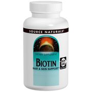 Biotin 10,000 mcg Fast Melt, 60 Tablets, Source Naturals