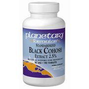 Black Cohosh Extract 2.5% Standardized 45 tabs, Planetary Herbals