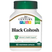 Black Cohosh, Women's Health Support, 60 Vegetarian Capsules, 21st Century